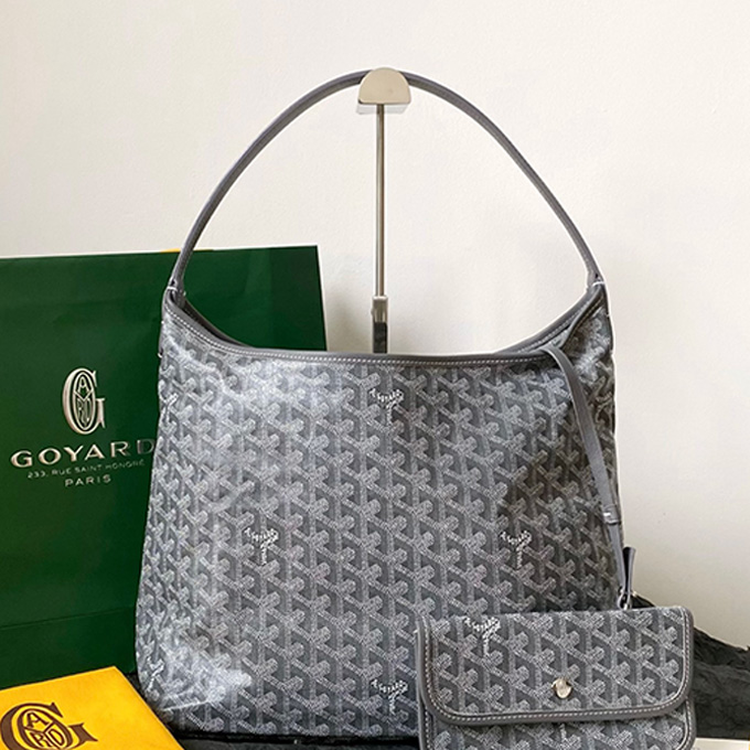 goyard hobo zip large capacity shoulder tote bag